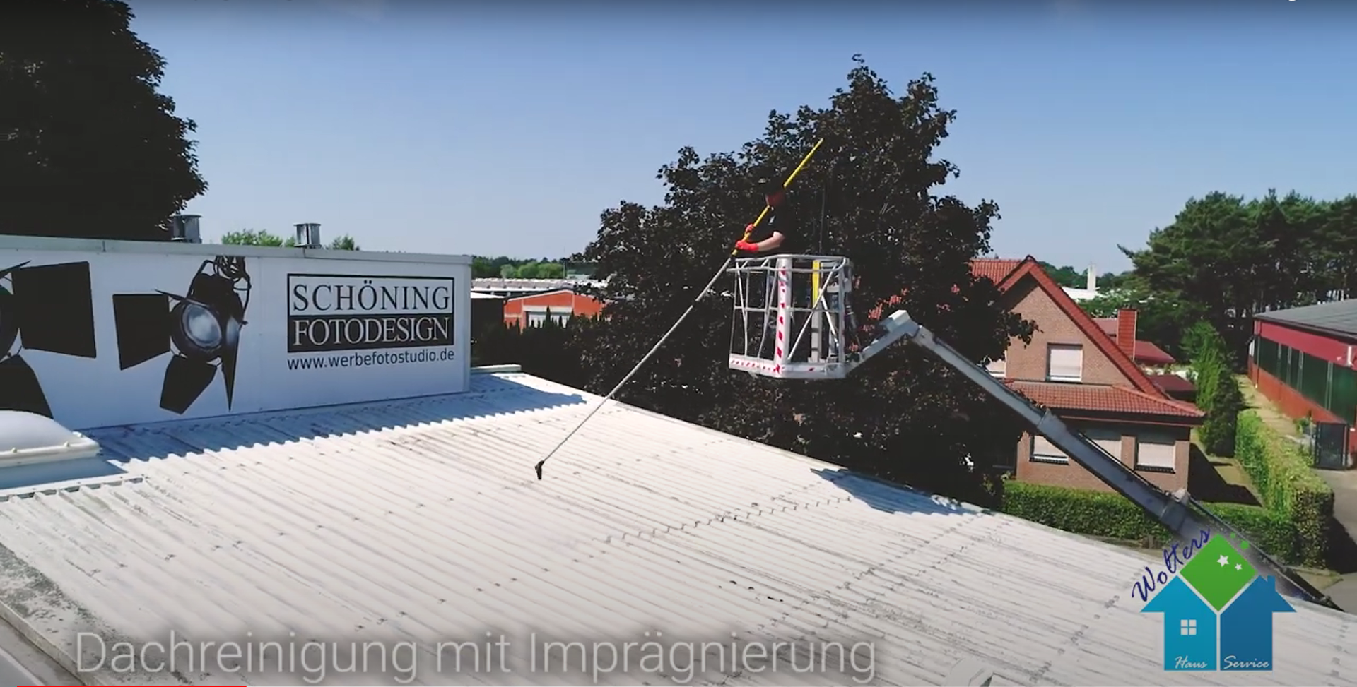 Dach-Komplettreinigung in Hoogstede