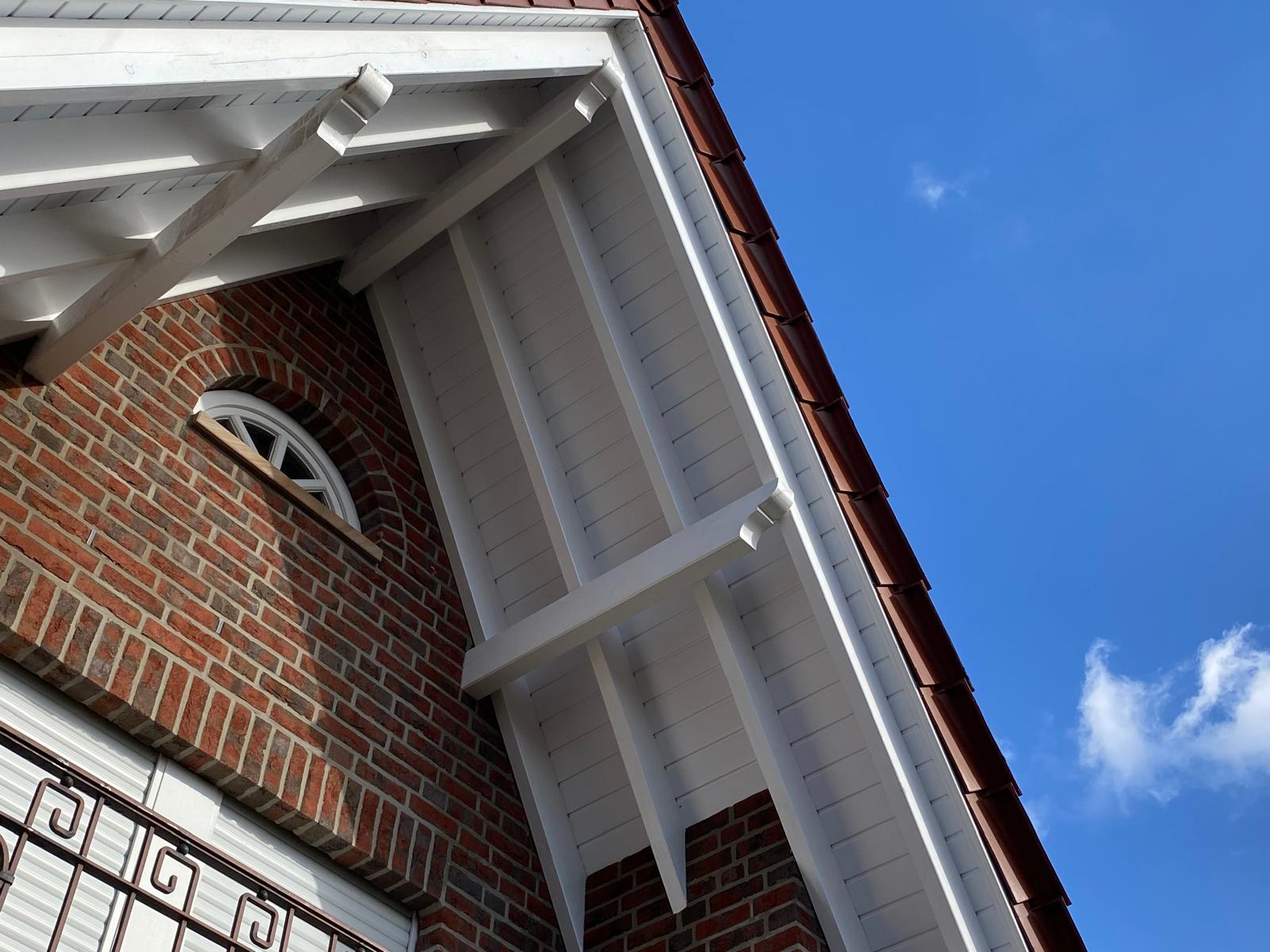 Reinigung von Dach&uuml;berst&auml;nden in Hoogstede